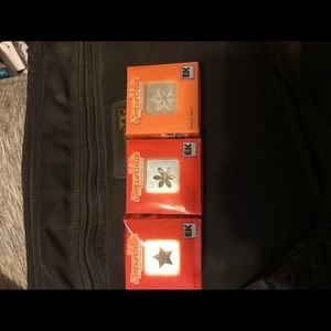 Scrapbooking embossing lunch set of three